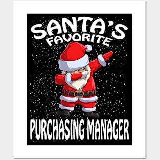 Santas Favorite Purchasing Manager Christmas Posters and Art